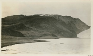 Image of Brother John's glacier Left section of panorama